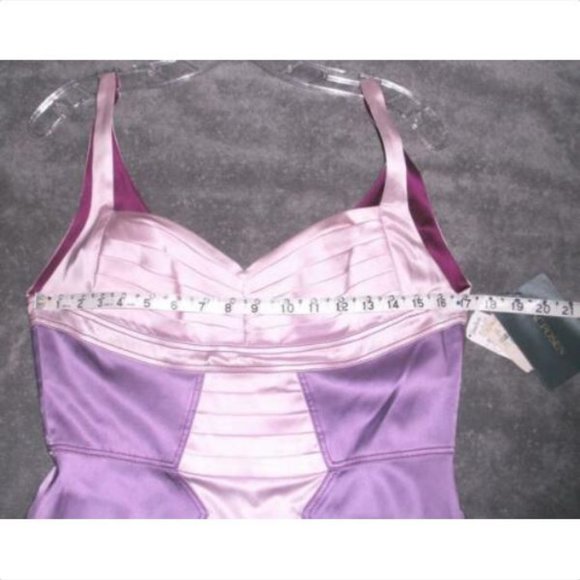 Zac Posen Silk Amethyst Maison Dress 10 - Picture 5 of 7